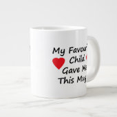 Favoriet kind extra grote beker (Voorkant rechts)