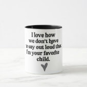 Favoriet kind mok (Midden)