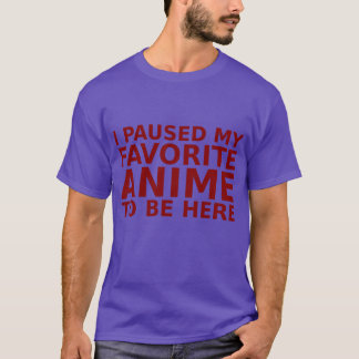 Favoriete Anime-jongen T-shirt