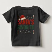 Favoriete Baby-top van de kerstman (Achterkant)