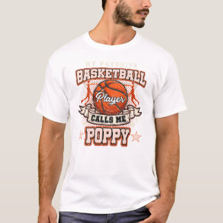 Favoriete Basketbalspeler T-shirt