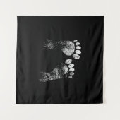 Favoriete benen wandkleed (Voorkant (horizontaal))