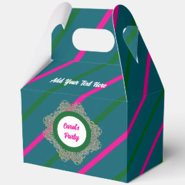 Favoriete Box 5 Blauwgroen (Roze Groen) RFPMDesign Bedankdoosjes