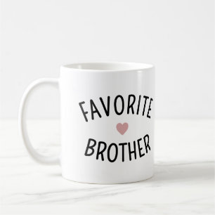Favoriete broer familie reünie grappig koffiemok