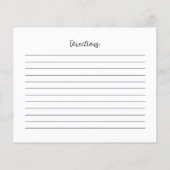 Favoriete budget recepten | Eenvoudige Basic Recep (Achterkant)