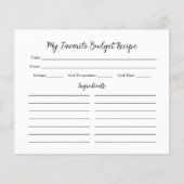 Favoriete budget recepten | Eenvoudige Basic Recep (Voorkant)