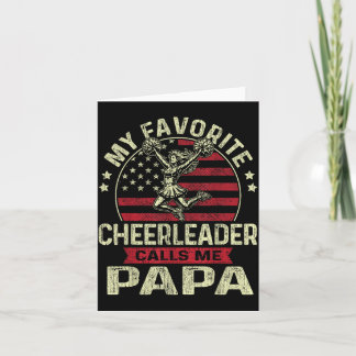 Favoriete Cheerleader noemt Papa Cheer Papa Vaders Kaart