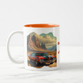 Favoriete Classic Car Coffee Mok (Links)