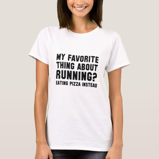 Favoriete ding over hardlopen t-shirt (Voorkant)