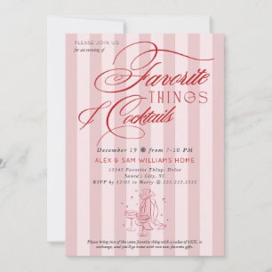 Favoriete Dingen & Cocktails Kerstgeschenkenruil Kaart