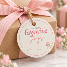 Favoriete Dingen Feest Cadeaubonnen Schrijf Naam I