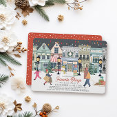 Favoriete dingen Kerstfeest in de stad Kaart