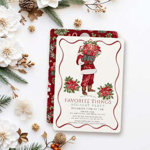 Favoriete dingen Kerstfeest Kaart
