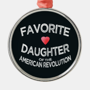 Favoriete dochter van de Amerikaanse Revolutie Metalen Ornament