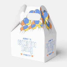 Favoriete doos voor verjaardagsfeestje | Retro