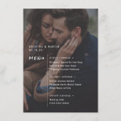 Favoriete foto-achtergrondmenu menu (Voorkant)