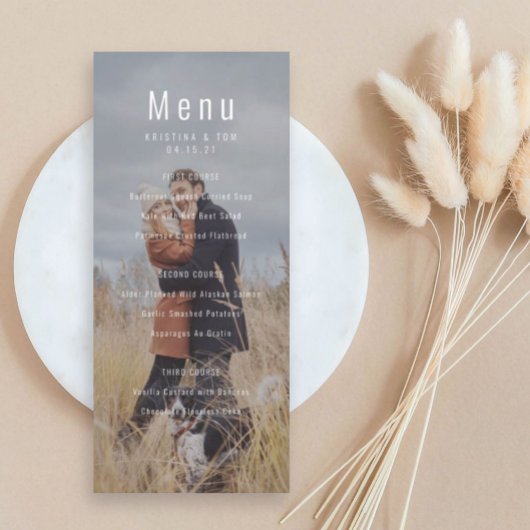 Favoriete fotomenum menu