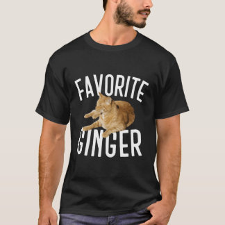 Favoriete Ginger Tabby Cat Lover Graphic Gift T-shirt