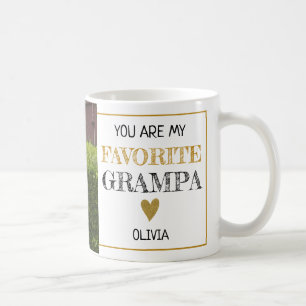 Favoriete Grampa Grandchild Custom Photo Koffiemok
