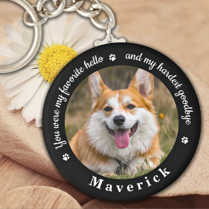 Favoriete Hallo Harde afscheid Foto Pet Memorial Sleutelhanger