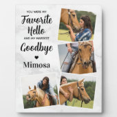 Favoriete Hallo hardste afscheid van aangepast pak Fotoplaat (Voorkant)