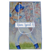 Favoriete honkbalsport medium cadeauzakje (Achterkant)