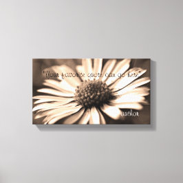 Favoriete Inspirerend offerte - Bloemenachtergrond Canvas Afdruk
