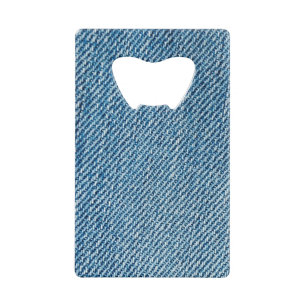 Favoriete Jeans Kredietkaart Flessenopener