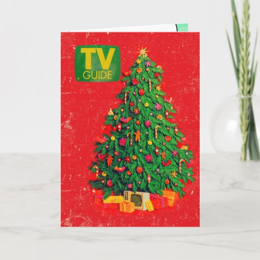 Favoriete kerst-tv-programma's kaart (Voorkant)