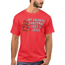 Favoriete Kerstlicht T-shirt