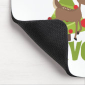 Favoriete kerstman muismat (Hoek)