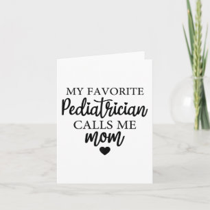 Favoriete kinderarts noemt me mama Match Day 2024 Kaart