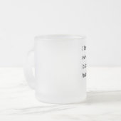 Favoriete kindkikker! matglas koffiemok (Voorkant links)