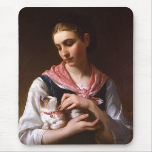 Favoriete Kitten (door Émile Munier) Muismat