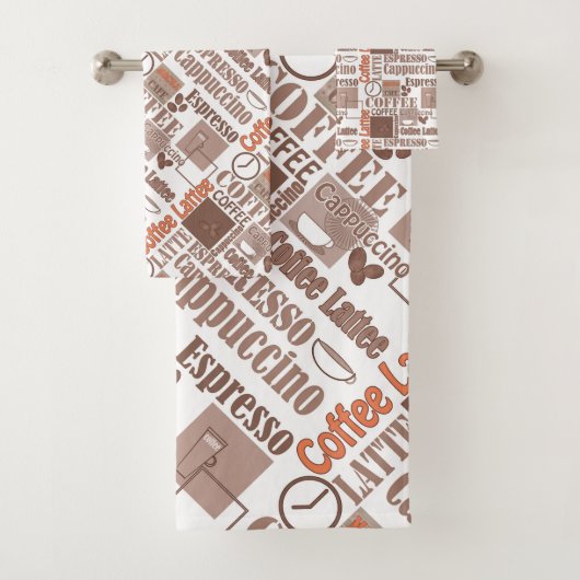 Favoriete koffie bad handdoek (Insitu)