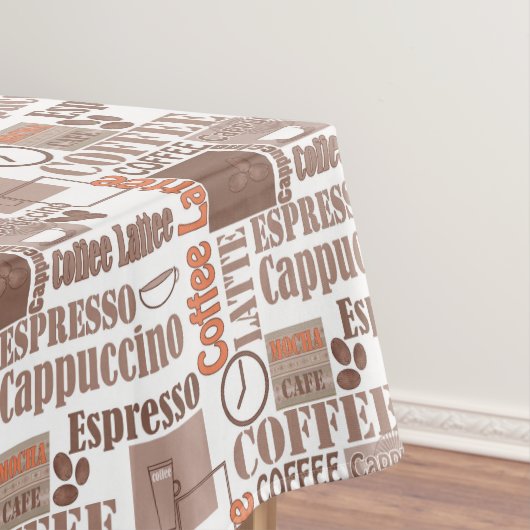 Favoriete koffie tafelkleed (Voorbeeld)