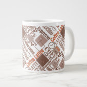 Favoriete koffieespressobeker extra grote beker (Voorkant rechts)