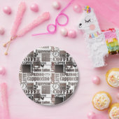 Favoriete koffiezetklooierpapier bord (Feest)