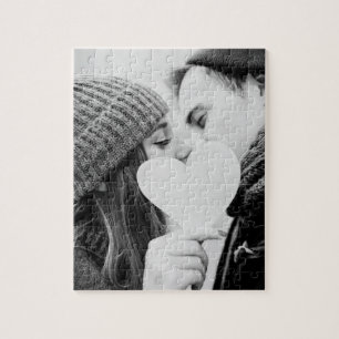 Favoriete koppel foto verjaardag huwelijk legpuzzel