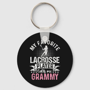 Favoriete Lacrosse Speler Noemt Me Grammy Grappig Sleutelhanger