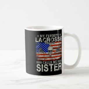 Favoriete Lacrosse Speler Noemt Me Zus Grappig Koffiemok