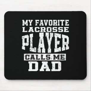 Favoriete Lacrosse Speler Noemtme Papa Vaderdag L Muismat