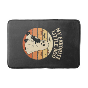 Favoriete Little Boo Halloween Geest Baby Retro Zo Badmat