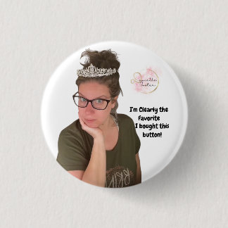 Favoriete medewerker/teamlid pop ronde button 3,2 cm