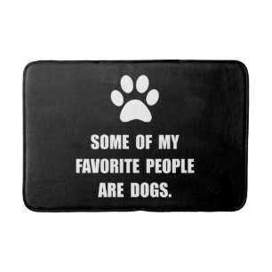 Favoriete mensenhonden badmat