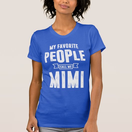 Favoriete Mimi Gift T-shirt (Voorkant)