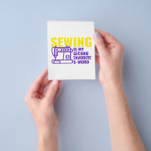 Favoriete naai flyer (Hand)