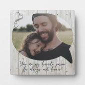 Favoriete persoon Praat Bubble Foto Behoud Fotoplaat (Voorkant)