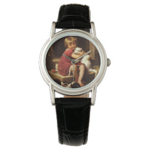 Favoriete pet kat van het meisje (Perrault) Horloge