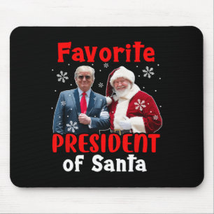 Favoriete President van Santa Christmas Proud Trum Muismat